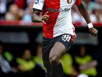 Feyenoord Rotterdam forward Ibrahim Osman during the match between Feyenoord and NAC at Stadium De Kuip for the Dutch Eredivisie season 2024...