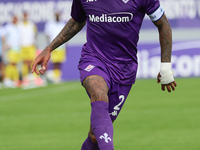 Domilson Cordeiro Dos Santos Dodo of ACF Fiorentina controls the ball during the Italian Serie A football match between ACF Fiorentina and S...