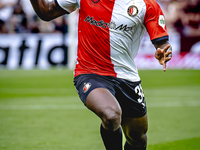 Feyenoord Rotterdam forward Ibrahim Osman during the match between Feyenoord and NAC at Stadium De Kuip for the Dutch Eredivisie season 2024...