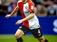 Feyenoord Rotterdam midfielder Inbeom Hwang plays during the match between Feyenoord and NAC at Stadium De Kuip for the Dutch Eredivisie sea...