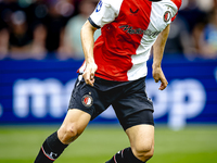 Feyenoord Rotterdam midfielder Inbeom Hwang plays during the match between Feyenoord and NAC at Stadium De Kuip for the Dutch Eredivisie sea...