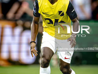 NAC Breda forward Sana Fernandes during the match between Feyenoord and NAC at Stadium De Kuip for the Dutch Eredivisie season 2024-2025 in...