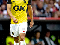 NAC Breda defender Boy Kemper during the match between Feyenoord and NAC at Stadium De Kuip for the Dutch Eredivisie season 2024-2025 in Rot...