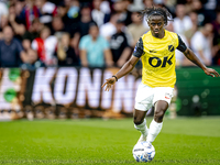 NAC Breda forward Sana Fernandes during the match between Feyenoord and NAC at Stadium De Kuip for the Dutch Eredivisie season 2024-2025 in...