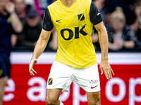 NAC Breda defender Leo Greiml during the match between Feyenoord and NAC at Stadium De Kuip for the Dutch Eredivisie season 2024-2025 in Rot...