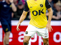 NAC Breda defender Leo Greiml during the match between Feyenoord and NAC at Stadium De Kuip for the Dutch Eredivisie season 2024-2025 in Rot...