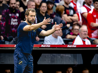 NAC assistant trainer Tomasz Kaczmarek during the match between Feyenoord and NAC at Stadium De Kuip for the Dutch Eredivisie season 2024-20...