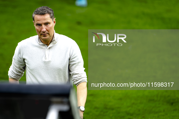 Feyenoord Rotterdam trainer Brian Priske during the match Feyenoord vs. NAC at the Stadium De Kuip for the Dutch Eredivisie season 2024-2025...