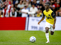 NAC Breda forward Sana Fernandes during the match between Feyenoord and NAC at Stadium De Kuip for the Dutch Eredivisie season 2024-2025 in...