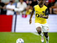 NAC Breda forward Sana Fernandes during the match between Feyenoord and NAC at Stadium De Kuip for the Dutch Eredivisie season 2024-2025 in...