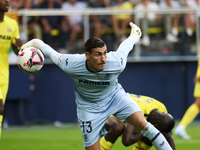 Diego Conde of Villarreal CF during the La Liga match between Villarreal CF and FC Barcelona at La Ceramica Stadium in Villarreal, Spain, on...