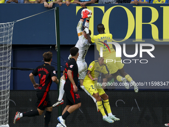 Marc-Andre ter Stegen of FC Barcelona during the La Liga match between Villarreal CF and FC Barcelona at La Ceramica Stadium in Villarreal,...