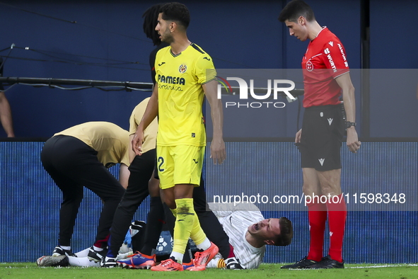 Marc-Andre ter Stegen of FC Barcelona during the La Liga match between Villarreal CF and FC Barcelona at La Ceramica Stadium in Villarreal,...