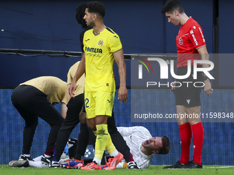 Marc-Andre ter Stegen of FC Barcelona during the La Liga match between Villarreal CF and FC Barcelona at La Ceramica Stadium in Villarreal,...