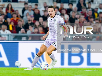 Florian Thauvin of Udinese Calcio during the Serie A Enilive match between AS Roma and Udinese Calcio at Stadio Olimpico on September 22, 20...