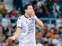 Florian Thauvin of Udinese Calcio during the Serie A Enilive match between AS Roma and Udinese Calcio at Stadio Olimpico on September 22, 20...