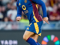 Mario Hermoso of AS Roma during the Serie A Enilive match between AS Roma and Udinese Calcio at Stadio Olimpico on September 22, 2024 in Rom...