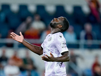 Keinan Davis of Udinese Calcio looks dejected during the Serie A Enilive match between AS Roma and Udinese Calcio at Stadio Olimpico on Sept...