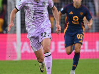 Jurgen Ekkelenkamp of Udinese Calcio is in action during the 5th day of the Serie A Championship between A.S. Roma and Udinese Calcio at the...