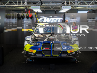 Team WRT drives the BMW M4 GT3 in Monza, Italy, during the Fanatec GT World Challenge (