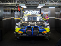 Team WRT drives the BMW M4 GT3 in Monza, Italy, during the Fanatec GT World Challenge (