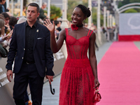 Lupita Nyong'o attends the red carpet of the film ''The Wild Robot'' during the 72nd San Sebastian International Film Festival in San Sebast...