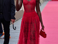 Lupita Nyong'o attends the red carpet of the film ''The Wild Robot'' during the 72nd San Sebastian International Film Festival in San Sebast...