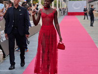 Lupita Nyong'o attends the red carpet of the film ''The Wild Robot'' during the 72nd San Sebastian International Film Festival in San Sebast...