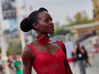 Lupita Nyong'o attends the red carpet of the film ''The Wild Robot'' during the 72nd San Sebastian International Film Festival in San Sebast...