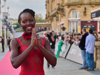 Lupita Nyong'o attends the red carpet of the film ''The Wild Robot'' during the 72nd San Sebastian International Film Festival in San Sebast...