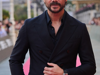 Alvaro Morte attends the red carpet of the film ''The Wild Robot'' during the 72nd San Sebastian International Film Festival in San Sebastia...