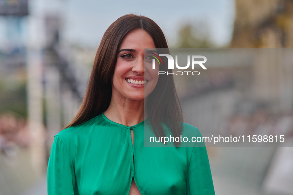 Macarena Garcia attends the red carpet of the film ''The Wild Robot'' during the 72nd San Sebastian International Film Festival in San Sebas...