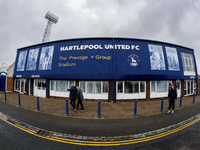 A general view of the Prestige Group Stadium during the Vanarama National League match between Hartlepool United and Dagenham and Redbridge...