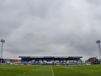 A general view of the Neale Cooper Stand at the Prestige Group Stadium during the Vanarama National League match between Hartlepool United a...