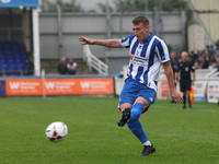 David Ferguson of Hartlepool United during the Vanarama National League match between Hartlepool United and Dagenham and Redbridge at Victor...