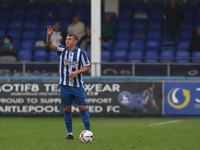 David Ferguson of Hartlepool United during the Vanarama National League match between Hartlepool United and Dagenham and Redbridge at Victor...