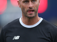 Hartlepool United's Gary Madine during the Vanarama National League match between Hartlepool United and Dagenham and Redbridge at Victoria P...