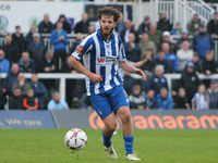 Hartlepool United's Anthony Mancini during the Vanarama National League match between Hartlepool United and Dagenham and Redbridge at Victor...