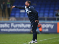 Hartlepool United Manager Darren Sarll during the Vanarama National League match between Hartlepool United and Dagenham and Redbridge at Vic...