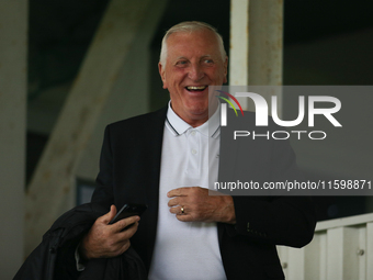 Former Hartlepool United Manager Ronnie Moore during the Vanarama National League match between Hartlepool United and Dagenham and Redbridge...