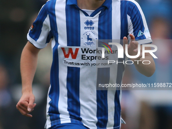 Hartlepool United's Joe Grey during the Vanarama National League match between Hartlepool United and Dagenham and Redbridge at Victoria Park...