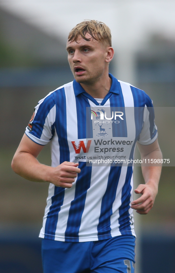 Hartlepool United's Billy Sass-Davies during the Vanarama National League match between Hartlepool United and Dagenham and Redbridge at Vict...