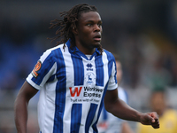 Hartlepool United's Nathan Asiimwe during the Vanarama National League match between Hartlepool United and Dagenham and Redbridge at Victori...