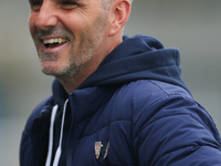 Dagenham & Redbridge Manager Ben Stevens during the Vanarama National League match between Hartlepool United and Dagenham and Redbridge at V...