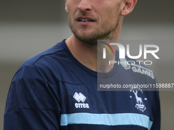 Hartlepool United goalkeeper Adam Smith during the Vanarama National League match between Hartlepool United and Dagenham and Redbridge at Vi...