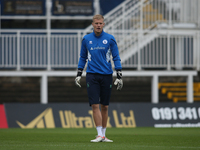 Hartlepool United goalkeeper Brad Young during the Vanarama National League match between Hartlepool United and Dagenham and Redbridge at Vi...