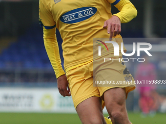 Luca Woodhouse of Dagenham & Redbridge during the Vanarama National League match between Hartlepool United and Dagenham & Redbridge at Victo...