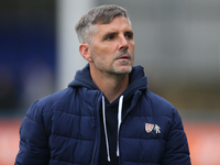 Dagenham & Redbridge Manager Ben Stevens during the Vanarama National League match between Hartlepool United and Dagenham and Redbridge at V...