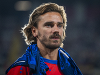 Antoine Griezmann of Atletico de Madrid enters the field during the La Liga EA Sports 2024/25 football match between Rayo Vallecano and Atle...