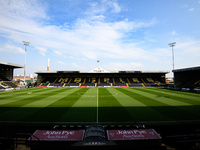 General view inside Meadow Lane, home to Notts County, during the Sky Bet League 2 match between Notts County and Gillingham at Meadow Lane...